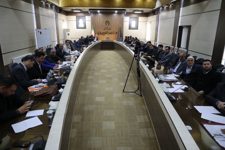 جلسه ستاد بازافرینی شهری آذربایجان غربی
