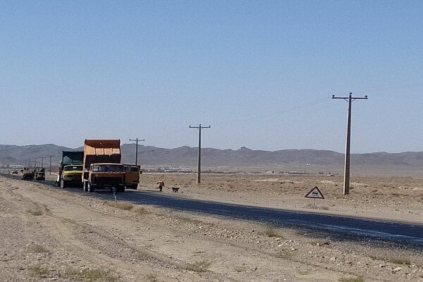 راه روستایی در شهرستان بجستان