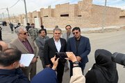 با حضور دکتر نبیان معاون وزیر و رئیس سازمان ملی زمین و مسکن به يزد:  تور رسانه ای خبرنگاران رسانه های کشوری از پروزه های نهضت ملی مسکن یزد
