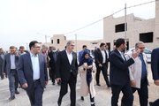 با حضور دکتر نبیان معاون وزیر و رئیس سازمان ملی زمین و مسکن به يزد:  تور رسانه ای خبرنگاران رسانه های کشوری از پروزه های نهضت ملی مسکن یزد