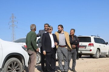 ببینید|بازدیدمدیر کل راه و شهرسازی شرق استان سمنان(شاهرود) از محل تقاطع غیرهمسطح رویان