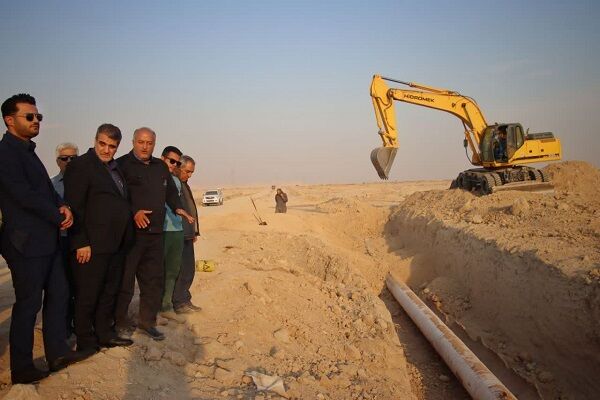 جابجایی خط لوله نفت سمنان