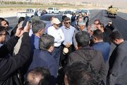 بازدید معاون وزیر راه و شهرسازی از مهمترین پروژه حمل و نقلی شهر جدید صدرا