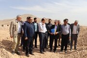 ویدئو| بازدید معاون وزیر راه و شهرسازی از پروژه های عمرانی شهر جدید صدرا