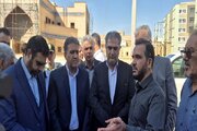 ببینید| بازدید معاون وزیر و مدیرعامل سازمان ملی زمین و مسکن از پروژه های احداث مسکن در شهر های اهواز، حمیدیه، شیبان و ایذه