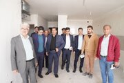 بازدید مدیران ملی و استانی از اراضی و طرح‌های نهضت ملی مسکن شهرستان لنجان