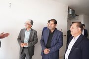 بازدید مدیران ملی و استانی از اراضی و طرح‌های نهضت ملی مسکن شهرستان لنجان
