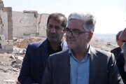 بازدید مدیران ملی و استانی از اراضی و طرح‌های نهضت ملی مسکن شهرستان لنجان