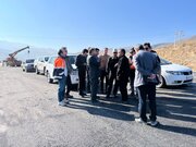 ببینید | بازدید مشترک میدانی از محور بجنورد به جنگل گلستان محدوده ورودی روستای درکش در خراسان شمالی