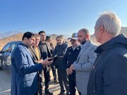 ببینید | بازدید مشترک میدانی از محور بجنورد–سنخواست با هدف بهره‌برداری از قطعه اول در خراسان شمالی