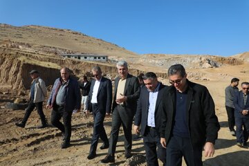 پیشرفت ۶۰ درصدی آماده‌سازی سایت نهضت ملی مسکن ۷.۵ هکتاری مهاباد