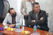 ببینید | بازدید و نشست مشترک مدیران جهت تسریع در پروژه‌های مسکن شهرستان دهاقان