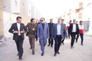 ببینید | بازدید و نشست مشترک مدیران جهت تسریع در پروژه‌های مسکن شهرستان دهاقان