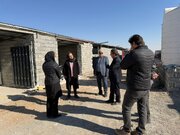 بازدید مدیرکل راه و شهرسازی استان البرز از پروژه نهضت ملی مسکن شهرستان اشتهارد