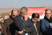 تشییع پیکر شهید گمنام در شهرستان خوی