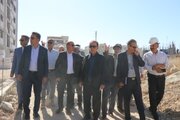 بازدید میدانی مهندس محمدمهدی عبدالهی، مدیرکل راه و شهرسازی فارس، از پروژه‌های نهضت ملی مسکن، مسکن مهر و محورهای مواصلاتی شهرستان کازرون