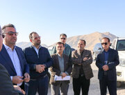 بازدید میدانی مهندس محمدمهدی عبدالهی، مدیرکل راه و شهرسازی فارس، از پروژه‌های نهضت ملی مسکن، مسکن مهر و محورهای مواصلاتی شهرستان کازرون