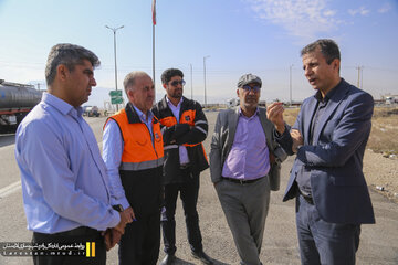 سفر دو روزه مدیرکل دفتر نگهداری علائم، تجهیزات و توسعه ایمنی راه‌های سازمان راهداری به لارستان و بازدید از ۲۴ پروژه راهداری در حوزه استحفاظی اداره کل راه و شهرسازی لارستان