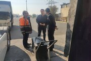 ببینید| بازدید مهندس علی نفری معاون حمل و نقل اداره کل از مراکز معاینه فنی خودروهای سنگین استان البرز