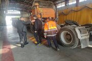 ببینید| بازدید مهندس علی نفری معاون حمل و نقل اداره کل از مراکز معاینه فنی خودروهای سنگین استان البرز