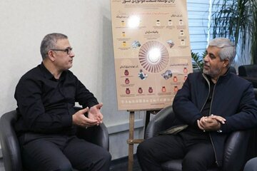 گفت‌وگوی رئیس سازمان هواپیمایی کشوری با نماینده مردم جیرفت و عنبرآباد