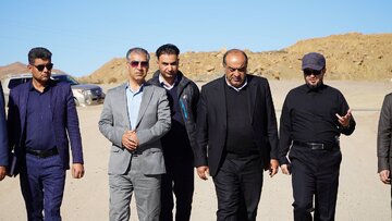 بازدید و پایش باند دوم محورهای مواصلاتی شهرستان های بافت، رابر و ارزوئیه در استان کرمان