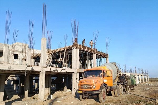 ببینید | آخرین وضعیت اجرای پروژه ۵۷۶ واحدی نهضت ملی مسکن سایت یولاف بندر ترکمن