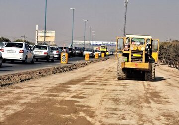 پیشرفت ۴۰ درصدی عملیات تعریض و زیرسازی پل «پلایین»