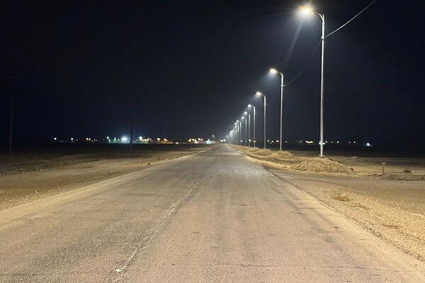 راه روستایی «سرمل - حسینکی» روشن شد بوشهر