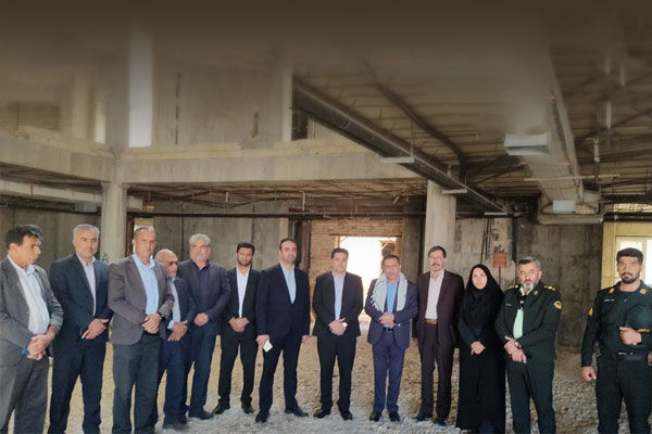 روند ساخت مجتمع فرهنگی و مجتمع اداری سروستان مورد بازدید قرار گرفت