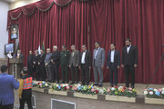 برگزاری آیین تکریم و معارفه در اداره کل راهداری و حمل و نقل جاده‌ای استان کرمانشاه