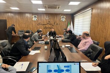 تقویت آمادگی و هماهنگی بین‌دستگاهی در دومین جلسه مدیریت بحران راه و شهرسازی استان خراسان شمالی