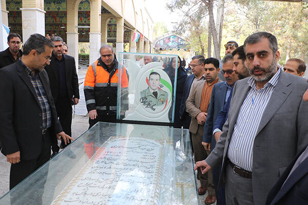 ب️بینید| مراسم غبارروبی و تجدید میثاق با شهدای گران‌قدر