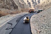ببینید| عملیات آسفالت محور روستایی کسیل از توابع جاده کرج کندوان