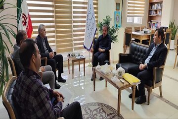 دیدار مدیران کل بنیاد مسکن و راه و شهرسازی استان البرز