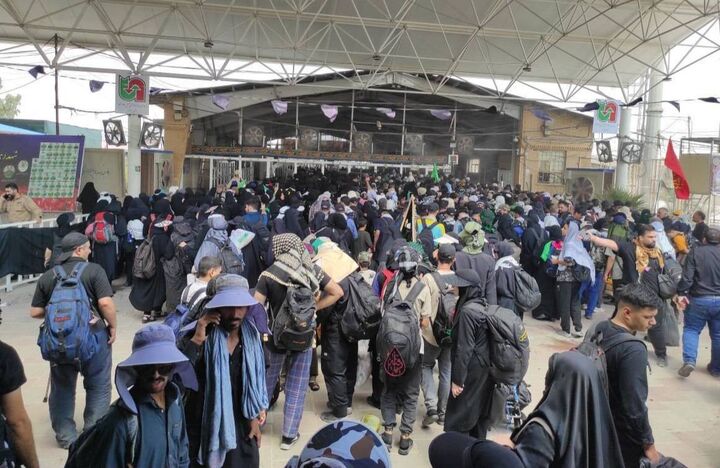 تردد بیش از ۶.۵ میلیون نفر از مرز بین المللی مهران