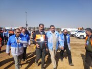 ببینید | مشارکت اداره‌کل راهداری و حمل‌ونقل جاده‌ای در مانور حماسه و ایثار اصفهان
