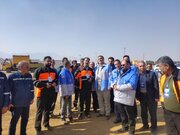 ببینید | مشارکت اداره‌کل راهداری و حمل‌ونقل جاده‌ای در مانور حماسه و ایثار اصفهان