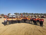 ببینید | مشارکت اداره‌کل راهداری و حمل‌ونقل جاده‌ای در مانور حماسه و ایثار اصفهان