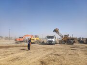 ببینید | مشارکت اداره‌کل راهداری و حمل‌ونقل جاده‌ای در مانور حماسه و ایثار اصفهان