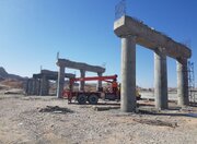 ببینید| آخرین وضعیت پیشرفت فیزیکی پل  ۱۸۹ متری حرمک در شمال سیستان و بلوچستان
