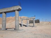 ببینید| آخرین وضعیت پیشرفت فیزیکی پل  ۱۸۹ متری حرمک در شمال سیستان و بلوچستان