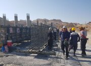 ببینید| آخرین وضعیت پیشرفت فیزیکی پل  ۱۸۹ متری حرمک در شمال سیستان و بلوچستان