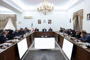 حضور معاون اول رئیس‌جمهور جلسه شورای عالی اداری