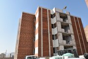 ببینید| پیشرفت 75 درصدی پروژه 138 واحدی مهدیشهر استان سمنان