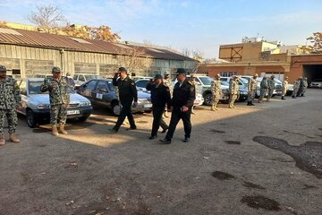 گشت مشترک برای حفاظت از اراضی ملی و دولتی در همدان