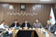 ببینید|دیدار مدیرکل راهداری و حمل‌ونقل جاده‌ای البرز با مدیران شرکت‌های حمل‌ونقل مسافربری در پایانه مسافربری شهید کلانتری