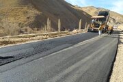 ببینید|عملیات آسفالت محور روستایی گته ده به گراب از توابع بخش بالا طالقان