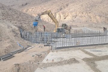 عملیات اجرایی احداث ۵ دستگاه ابنیه فنی در محورهای روستایی شهرستان بجنورد