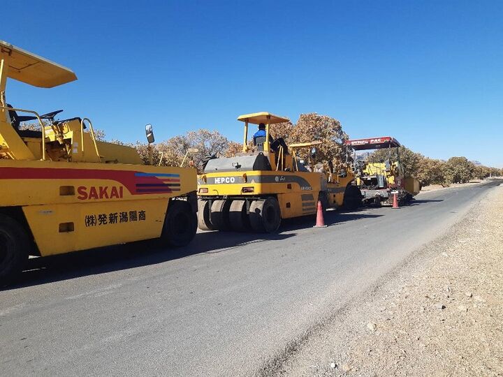 پروژه راهداری در استان فارس